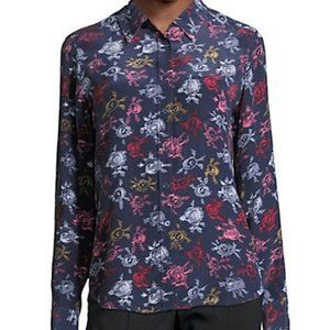 Equipment "Brett" Silk Shirt Sz M EUC